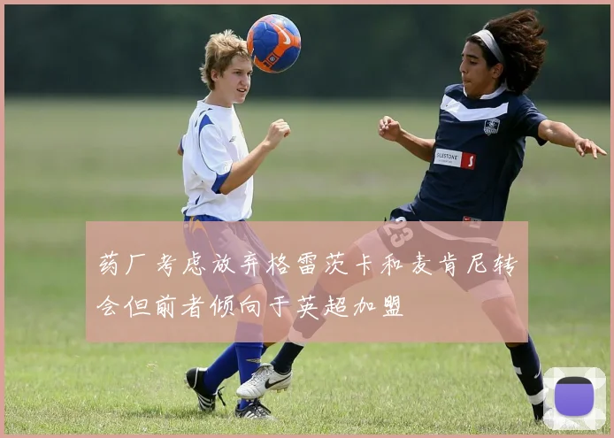 药厂考虑放弃格雷茨卡和麦肯尼转会但前者倾向于英超加盟